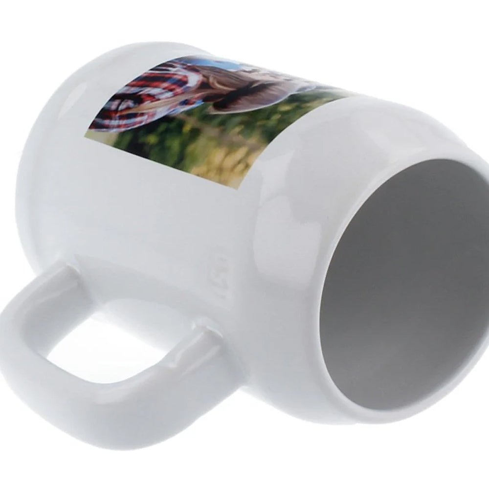 Krug "Andechs" 0,5ltr in weiß - Fototassen.de