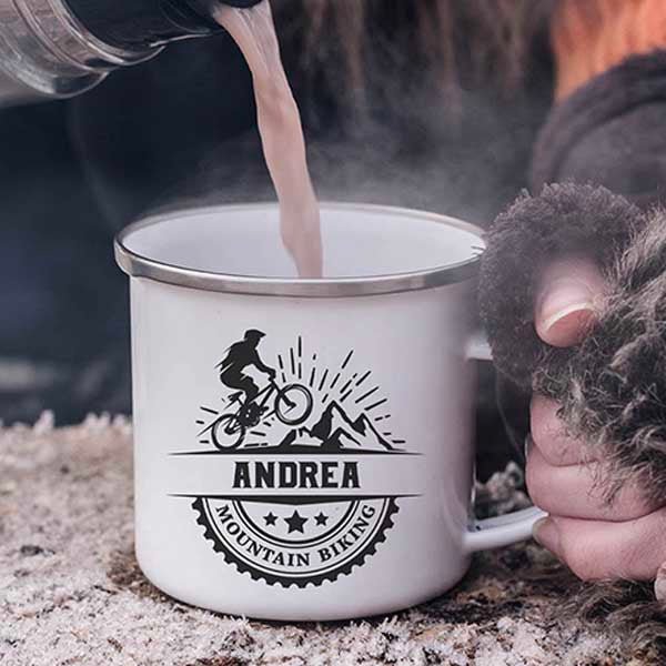 Edelstahl u. Emaille - Fototassen.de