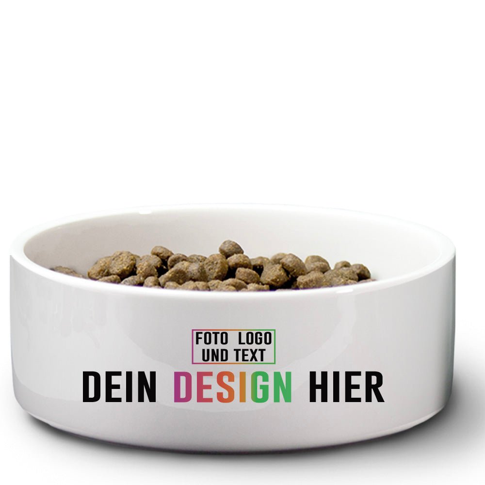Futternapf, Servierschüssel groß ø 18 cm - Fototassen.de