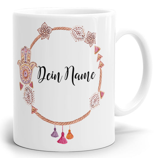 Namenstasse Kranz WASS 11 mit eigenem Namen