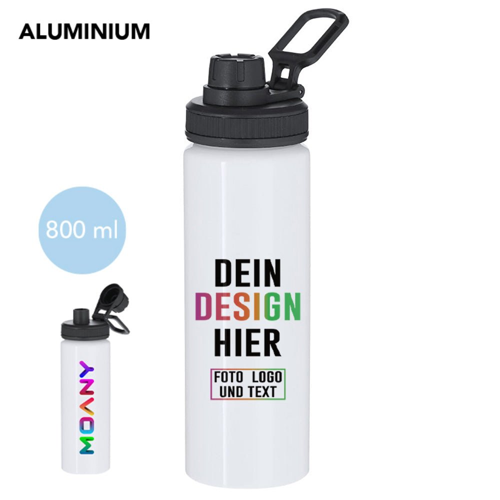 Aluminium Trinkflasche Solero 800 ml