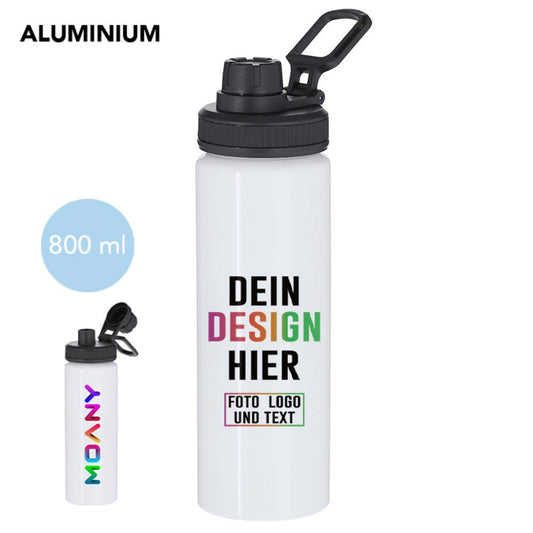 Aluminium Trinkflasche Solero 800 ml
