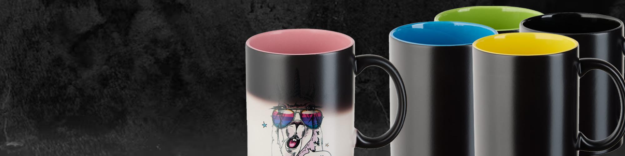 Zaubertassen zum selbst gestalten und bedrucken schon ab 1 Stück.