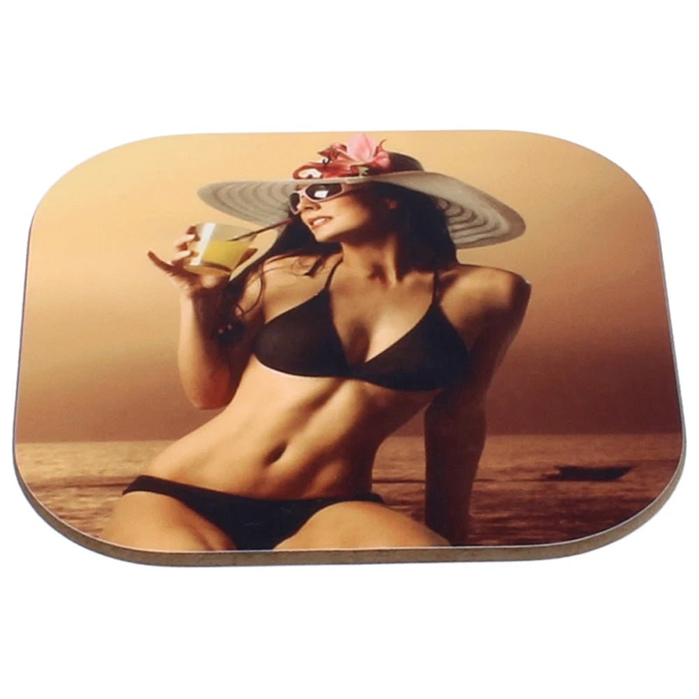 Hartfaser - Untersetzer 10 x 10 cm - Fototassen.de