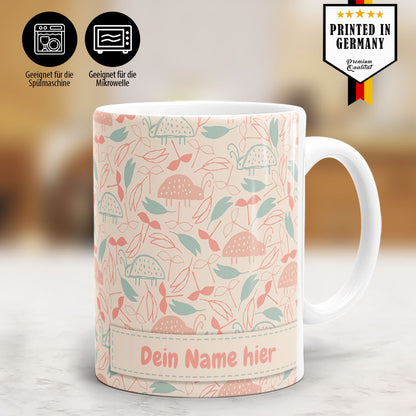 Panoramatasse Käferwanderung in hoher Qualität geeignet für die Spülmaschine